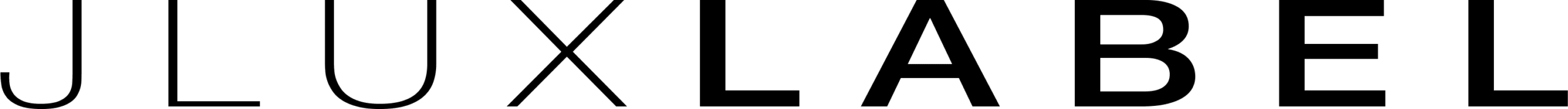 JLUX Labe;l Black Logo Hi Res