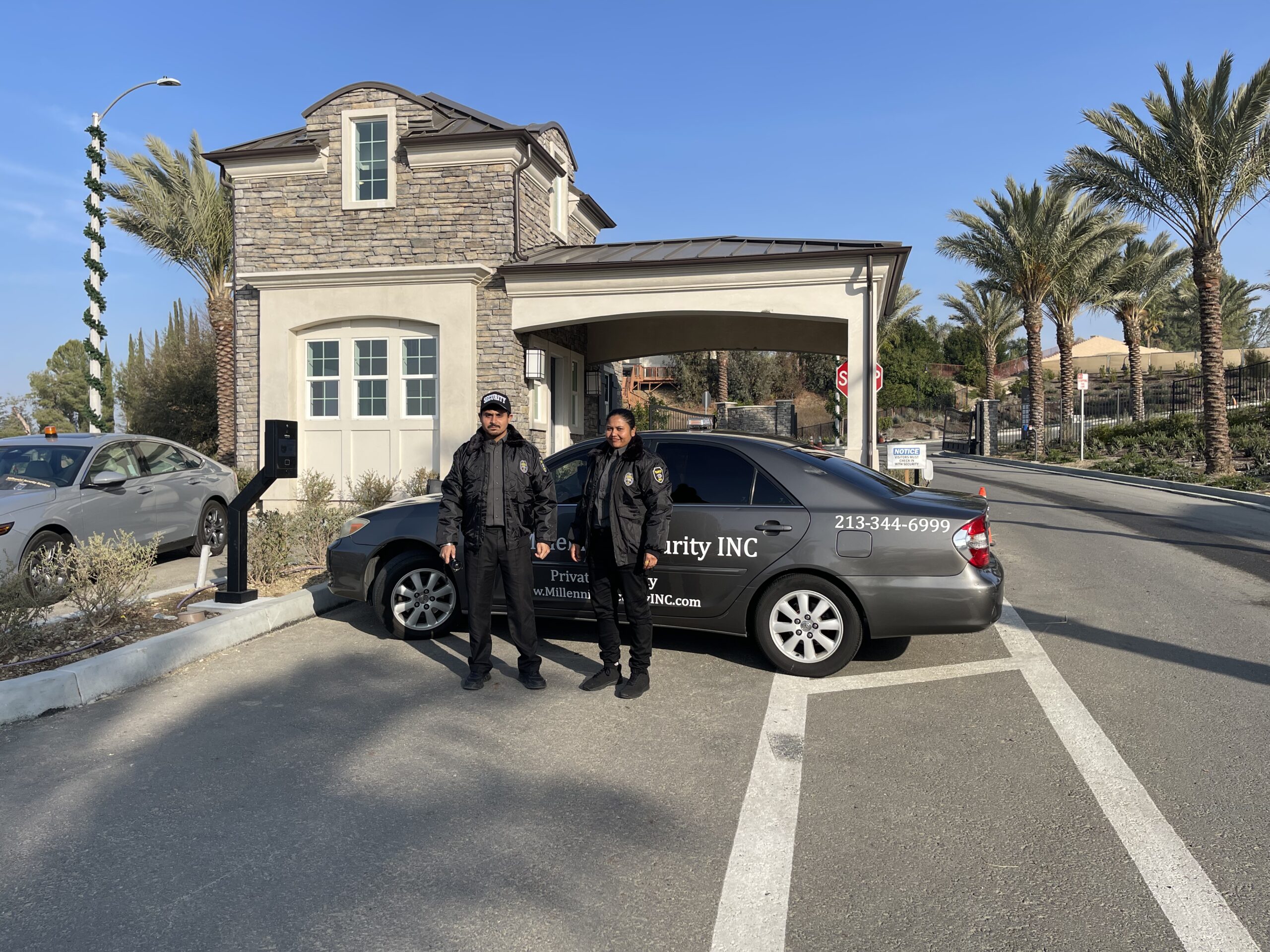 Millennial Security Inc. experienced security officers providing professional security guard services in Los Angeles, Southern California