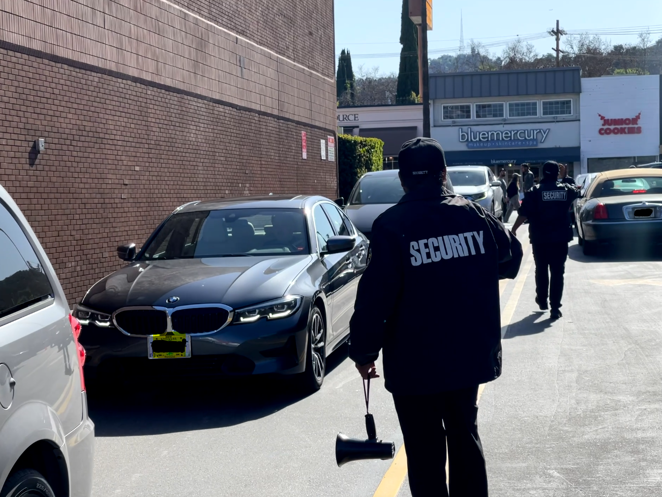 Parking structure security services in Los Angeles