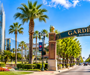 Garden Grove Main Street Panorama